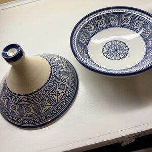 Fes Naji (sometimes “Art Naji” / “Fes Naji”) Handmade Tajine